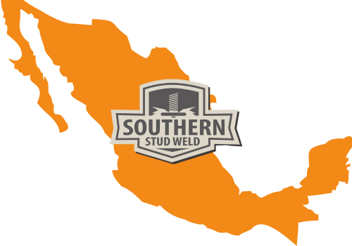 Southern Stud Weld Logo over Mexico